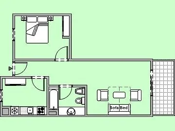 מלון Albufeira Marina Apartment